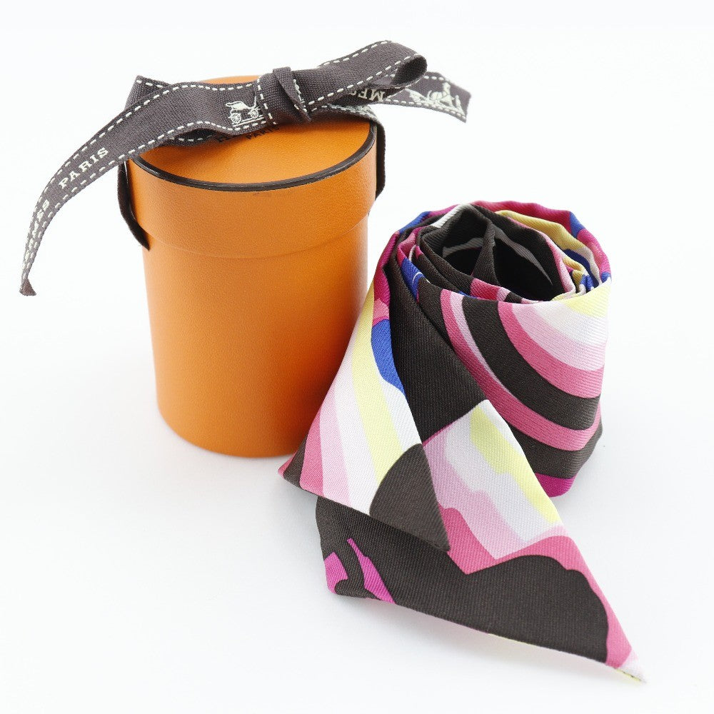 Hermes TWILLY SCARF Silk, PINK, SILK, Scarve & shawl