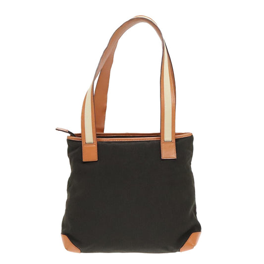 Gucci Vintage tote Canvas, KHAKI, CANVAS, Tote bag