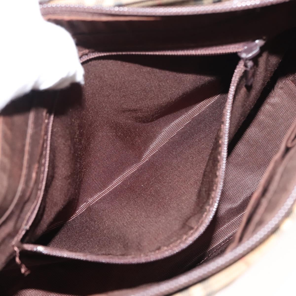 Burberry Nova Check Tote Canvas and Leather, BEIGE, CANVAS, Tote bag