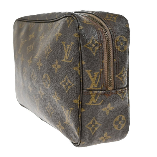 Louis Vuitton Trousse Toilette Monogram Canvas, BROWN, LEATHER, Clutche & pouche