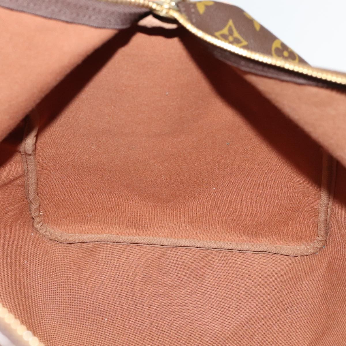 Louis Vuitton Keepall Bag Monogram Canvas, BROWN, CANVAS, Travel bag