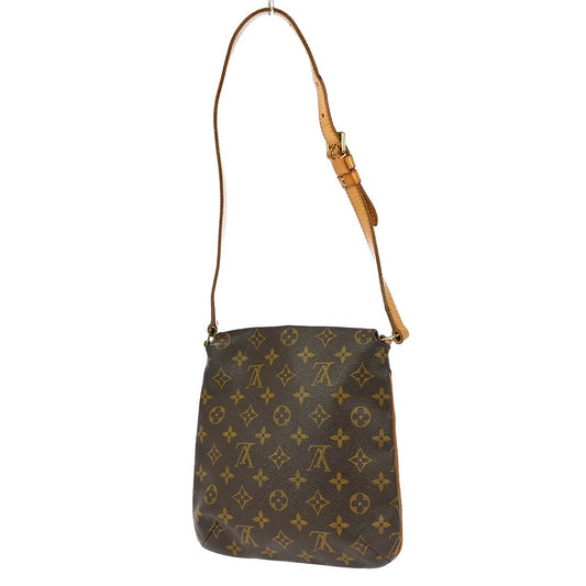 Louis Vuitton Musette Salsa Handbag Monogram Canvas, BROWN, CANVAS, Shoulder bag