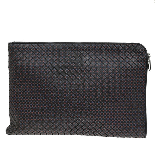 Bottega Veneta Portfolio Pouch Intrecciato Nappa, MULTICOLOUR, LEATHER, Clutche & pouche