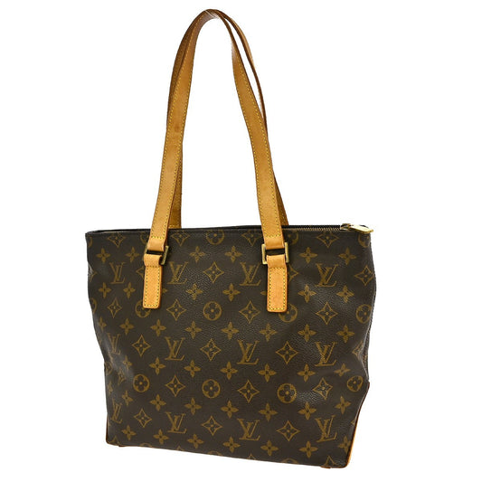 Louis Vuitton Cabas Piano Monogram Canvas, BROWN, CANVAS, Tote bag
