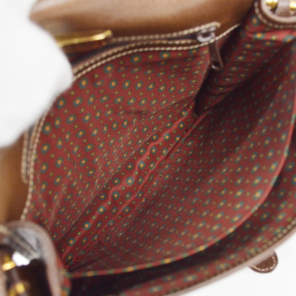 Loewe Vintage Shoulder Bag Leather, BROWN, LEATHER, Shoulder bag