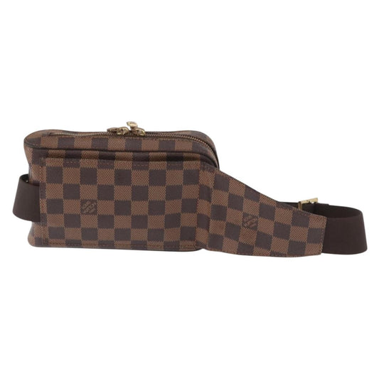 Louis Vuitton Geronimos Waist Bag Damier, Brown, Canvas, Clutch