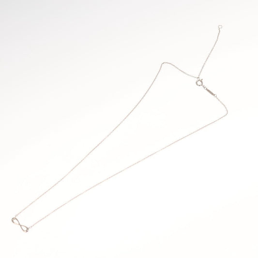 Tiffany & Co. Infinity Pendant Necklace Silver, SILVER, SILVER, Necklace