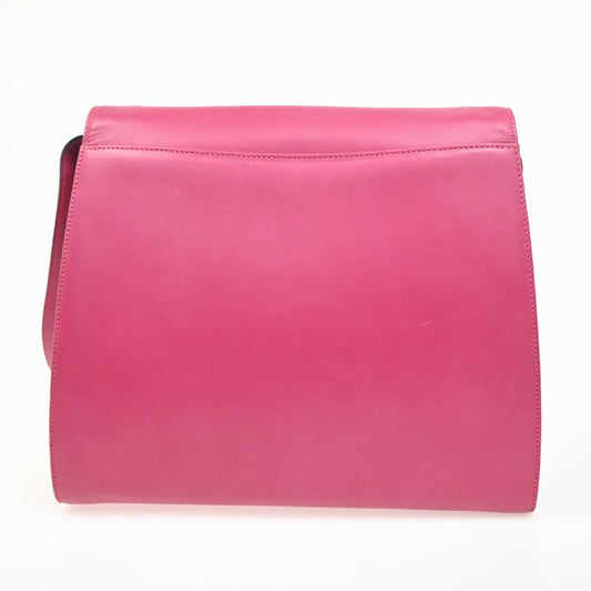 Salvatore Ferragamo Vintage Shoulder Bag Leather, PINK, LEATHER, Shoulder bag