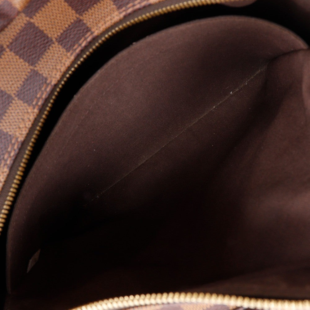 Louis Vuitton Naviglio Handbag Damier, BROWN, CANVAS, Shoulder bag