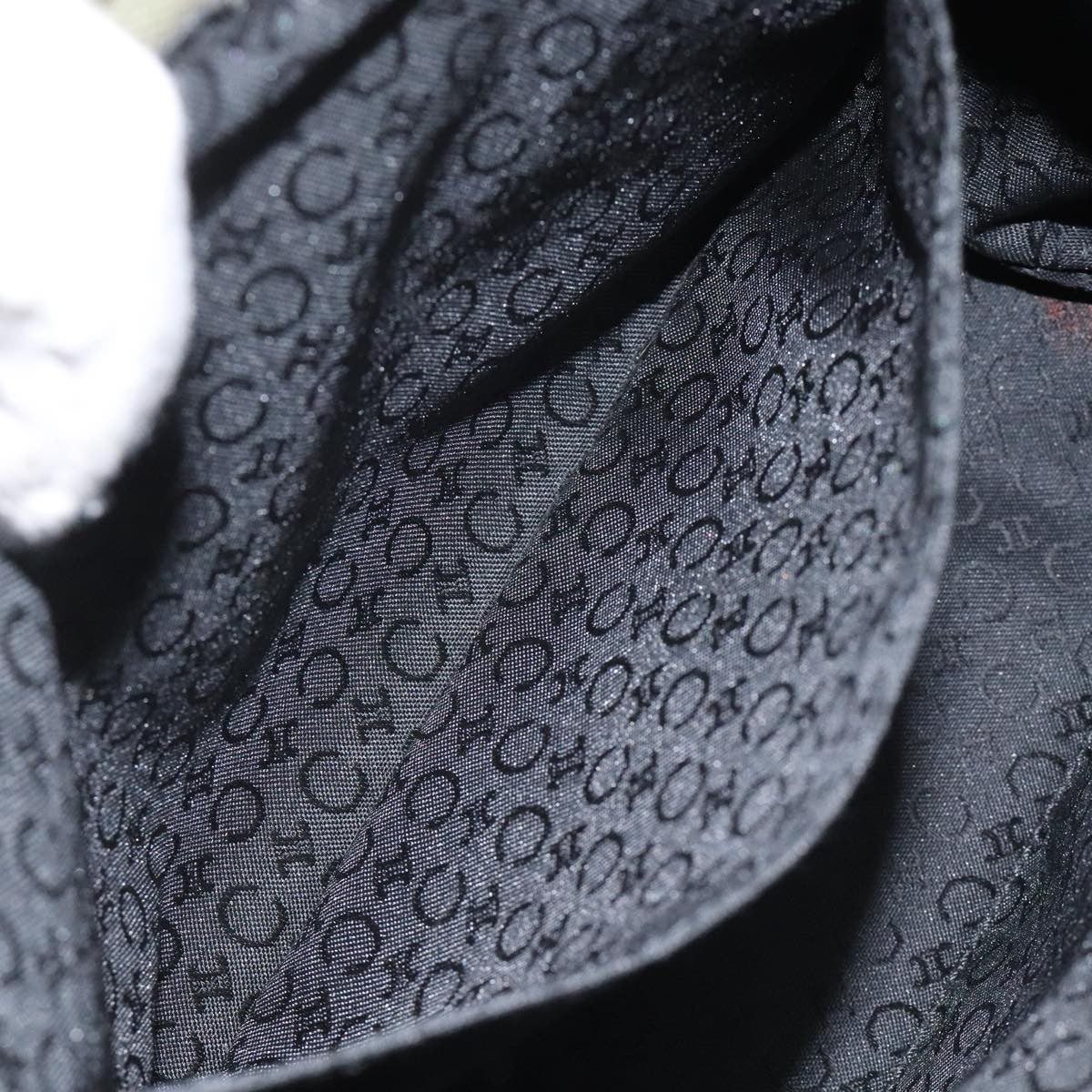 Celine C Macadam Pouch Canvas, BEIGE, CANVAS, Clutche & pouche