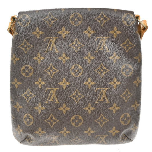 Louis Vuitton Musette Handbag Monogram Canvas, BROWN, CANVAS, Shoulder bag