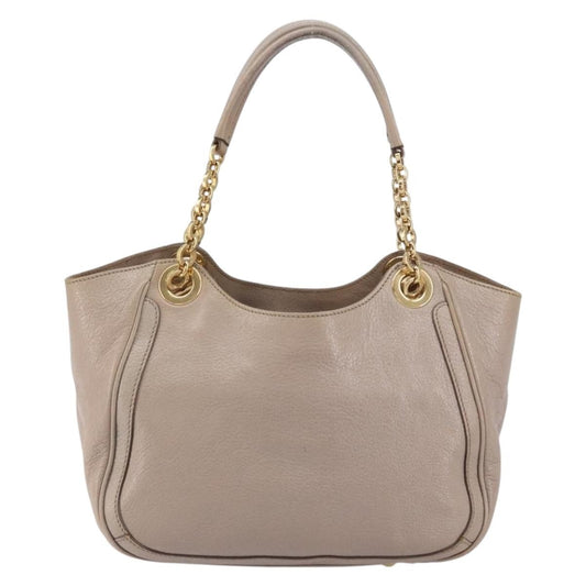 Salvatore Ferragamo Gancini Tote Leather, PINK, LEATHER, Handbag