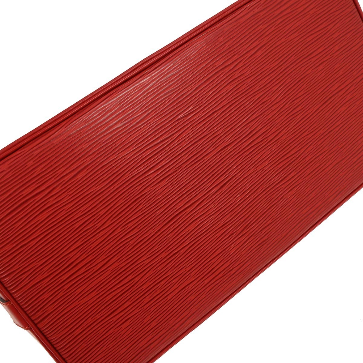 Louis Vuitton Alma Handbag Epi Leather, RED, LEATHER, Handbag