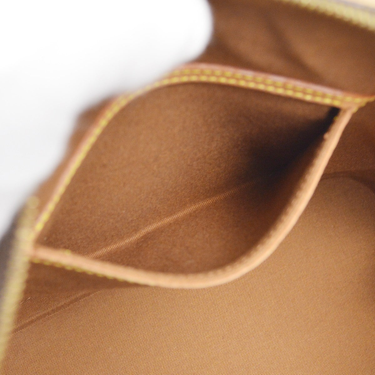 Louis Vuitton Alma Handbag Monogram Canvas, BROWN, CANVAS, Handbag