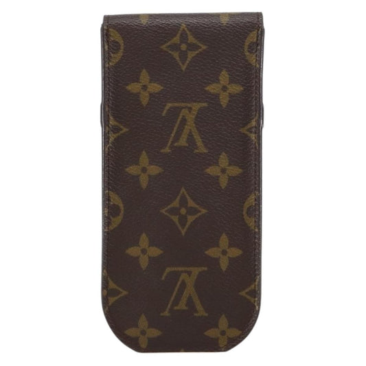 Louis Vuitton Etui à lunette Canvas, BROWN, CANVAS, Wallets