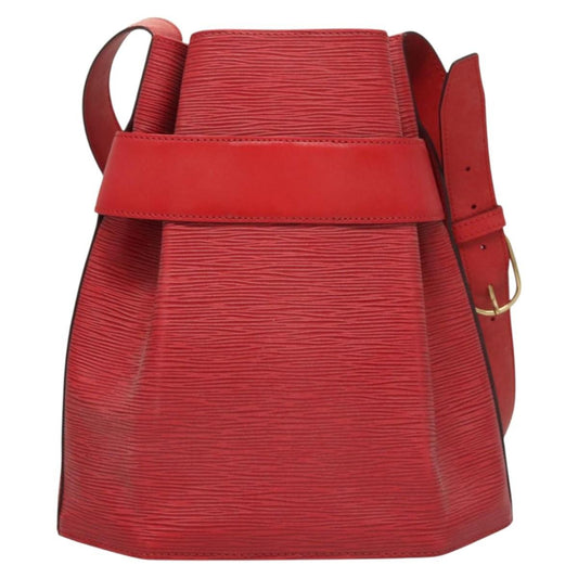 Louis Vuitton Vintage Sac d'Epaule Handbag Epi Leather, RED, LEATHER, Handbag