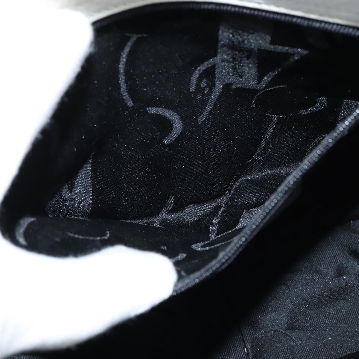 Salvatore Ferragamo Gancini handbag Leather, WHITE, LEATHER, Handbag