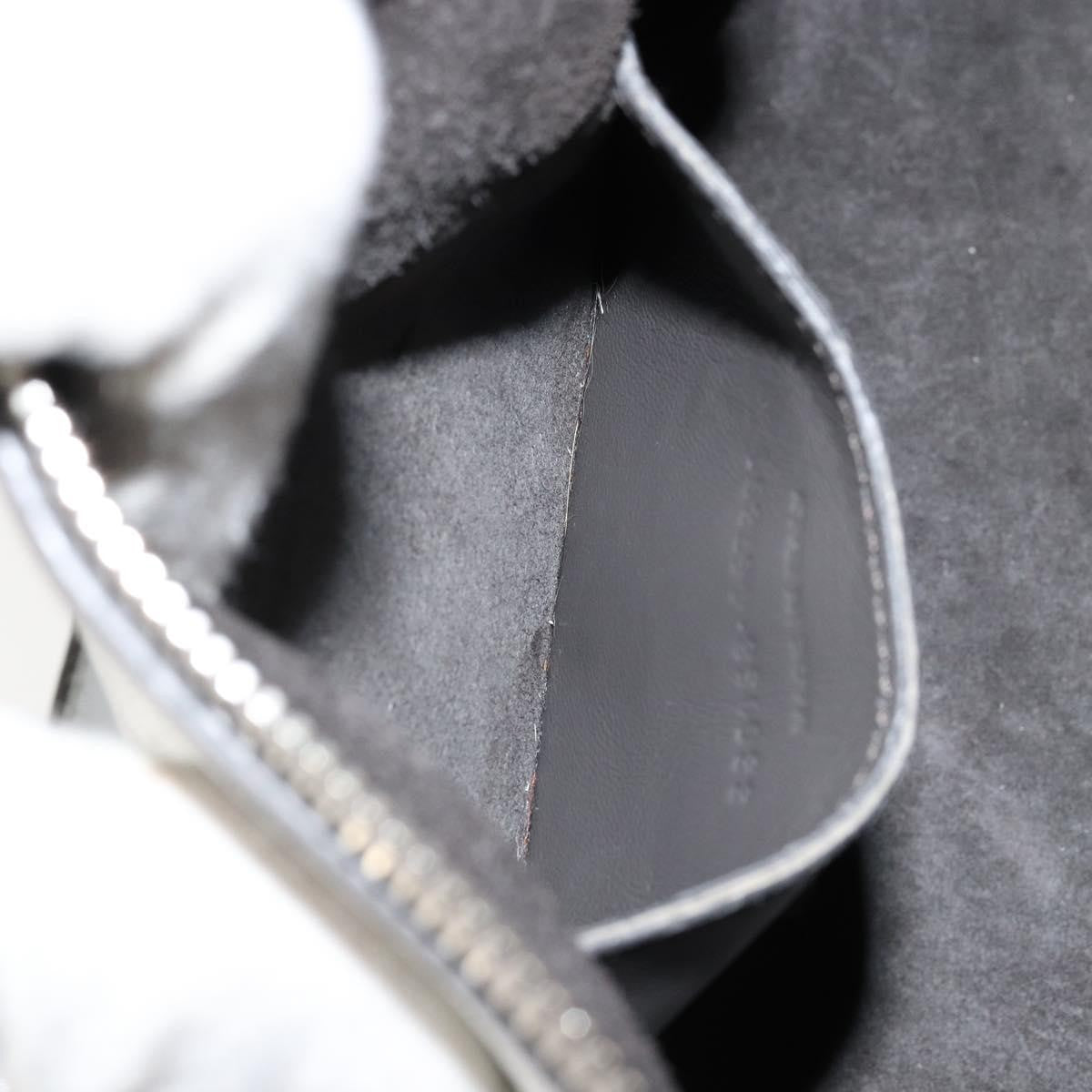 Saint Laurent Classic Duffle Bag Leather, SILVER, LEATHER, Handbag