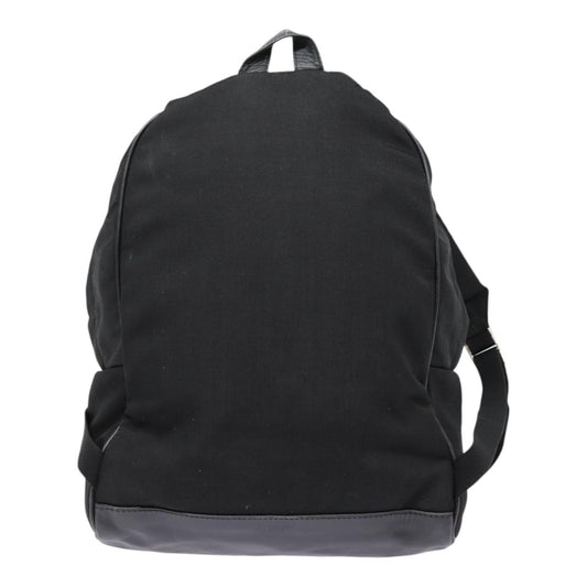 Saint Laurent City Backpack Canvas, BLACK, CANVAS, Backpack