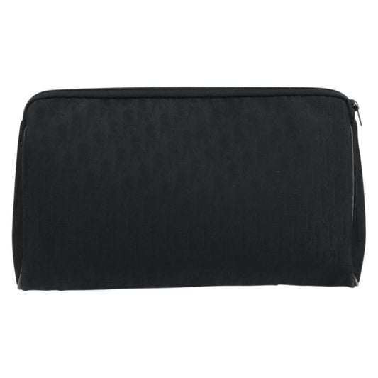 Christian Dior Trotter pouch Diorissimo Canvas, BLACK, CANVAS, Clutche & pouche