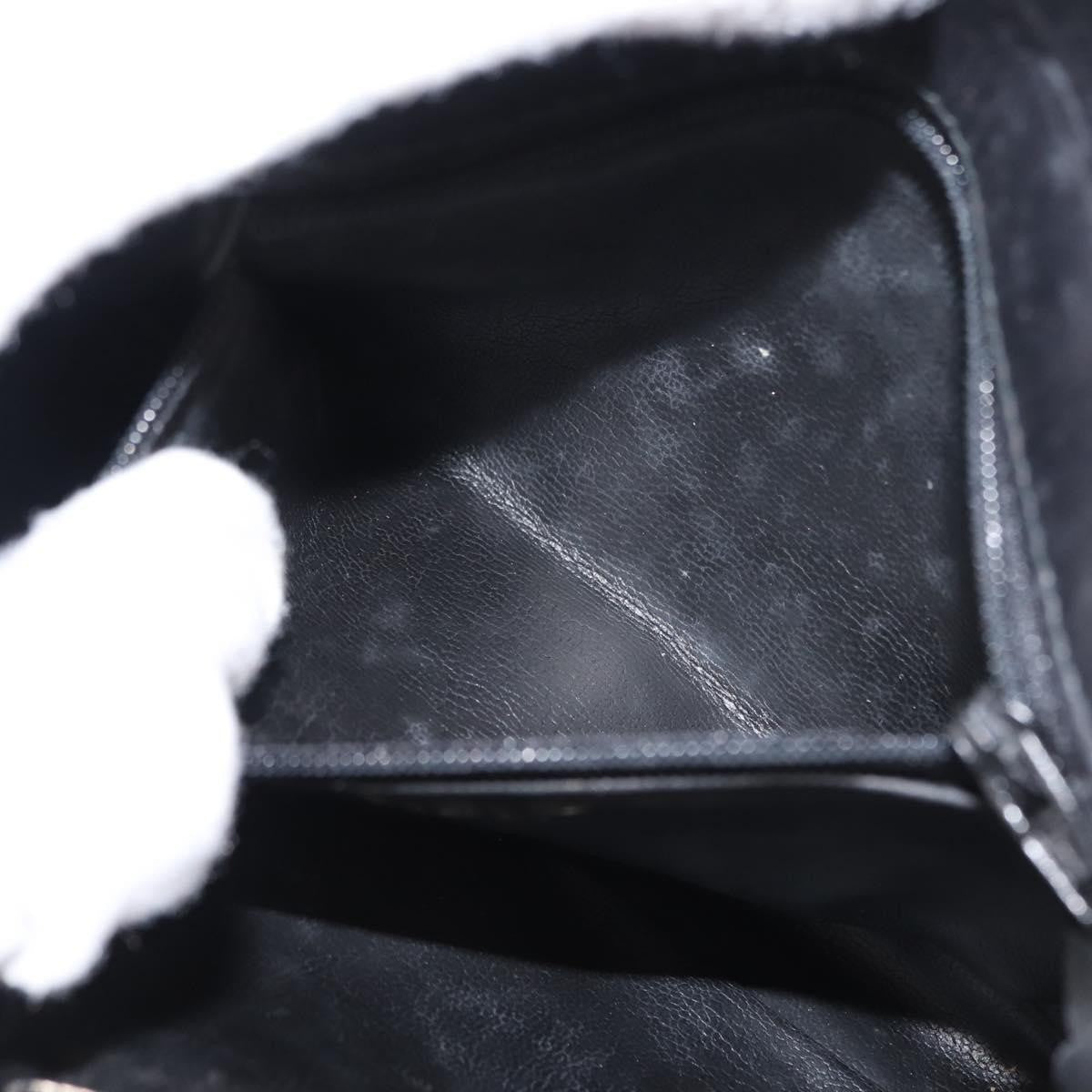 Chanel Vintage CC Flap Waist Bag Quilted Lambskin, BLACK, LEATHER, Shoulder bag