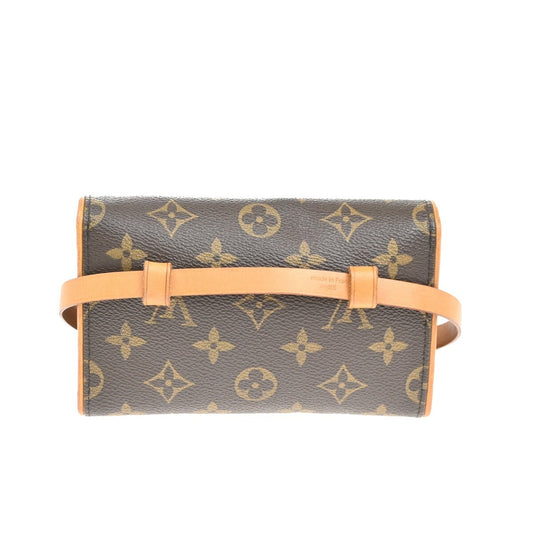 Louis Vuitton Florentine Waist Bag Monogram Canvas, BROWN, CANVAS, Clutche & pouche