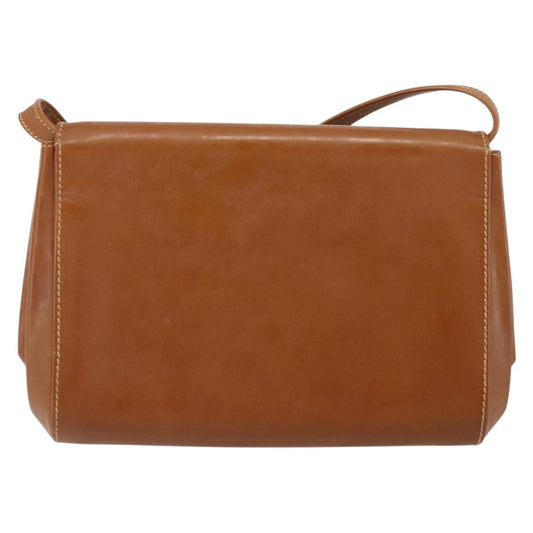 Gucci Vintage Shoulder Bag Leather, BROWN, LEATHER, Shoulder bag