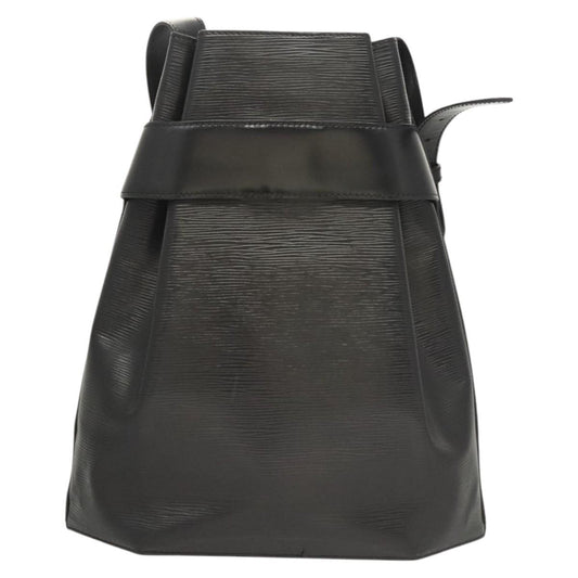 Louis Vuitton Vintage Sac d'Epaule Handbag Epi Leather, BLACK, LEATHER, Handbag