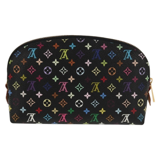 Louis Vuitton Cosmetic Pouch Monogram Multicolor, MULTICOLOUR, CANVAS, Toiletry Case