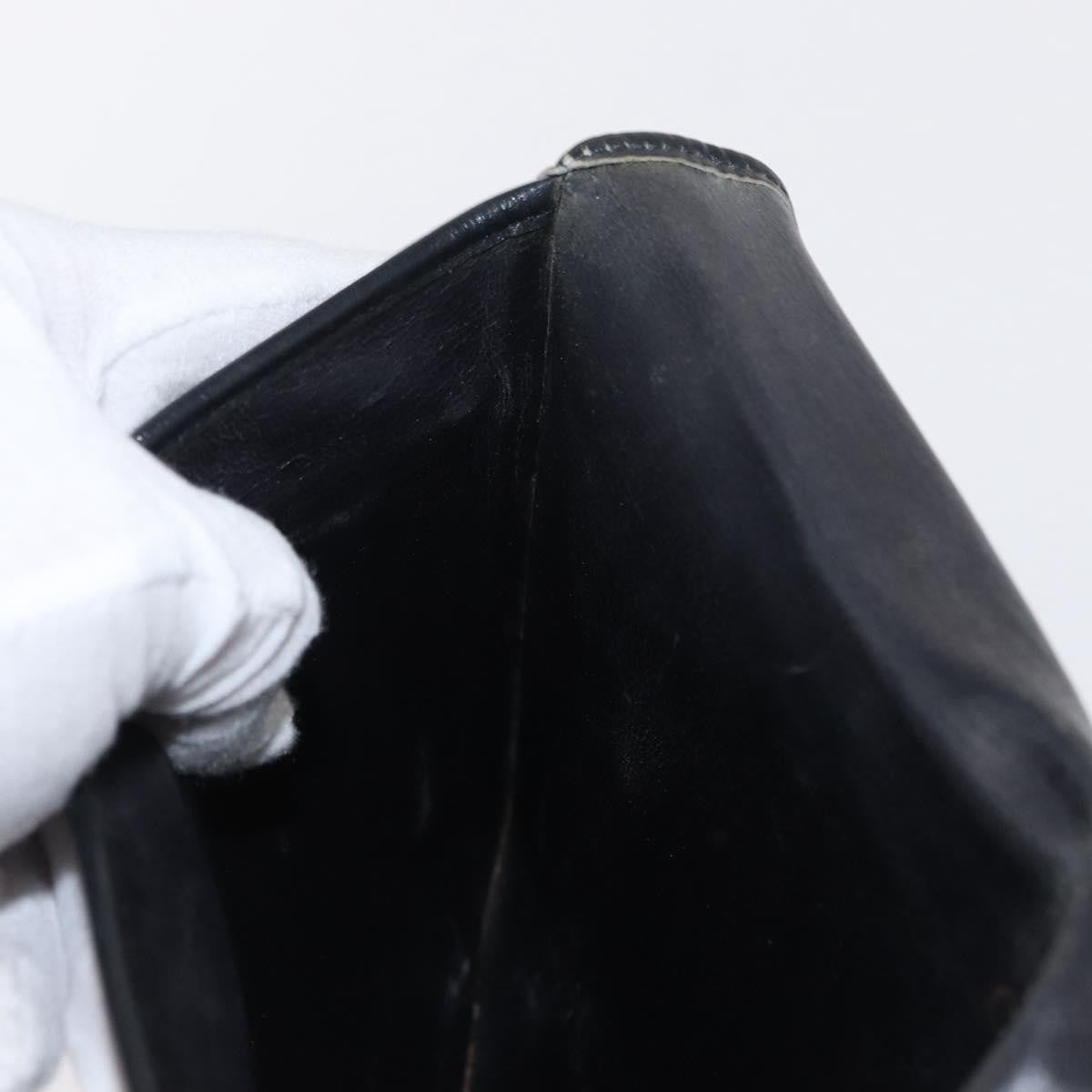 Christian Dior Vintage Trotter Pouch Diorissimo Canvas, BLACK, CANVAS, Clutche & pouche