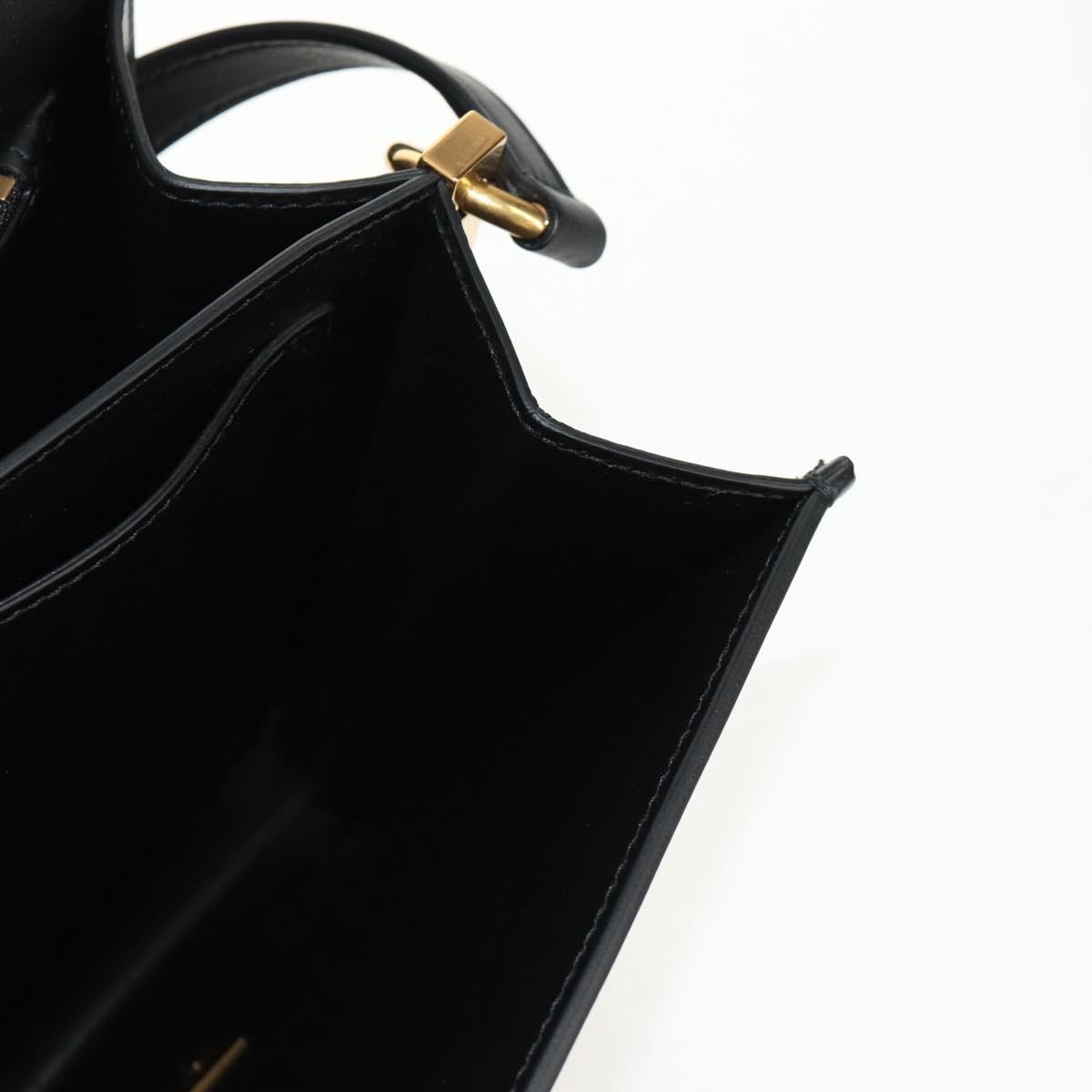 Salvatore Ferragamo Joanne Shoulder Bag Leather, BLACK, LEATHER, Shoulder bag