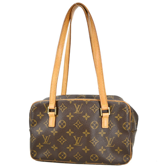 Louis Vuitton Cite Handbag Monogram Canvas, BROWN, CANVAS, Shoulder bag