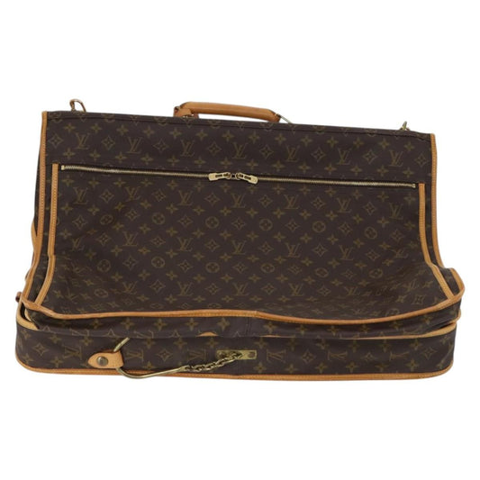 Louis Vuitton Garment Carrier Bag Monogram Canvas, BROWN, CANVAS, Travel bag