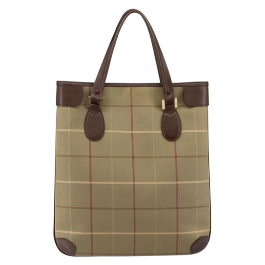 Burberry Nova Check Tote canvas check pattern, BEIGE, CANVAS, Tote bag