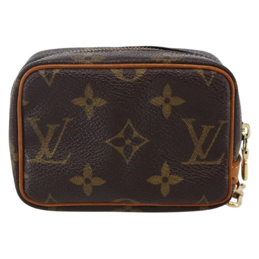 Louis Vuitton Wapity Trousse Pouch Monogram Canvas, BROWN, CANVAS, Clutche & pouche