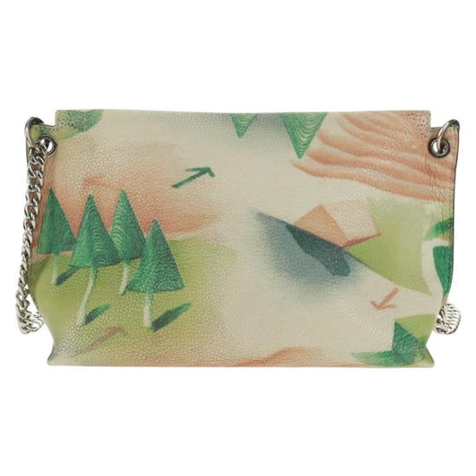Loewe Avenue Crossbody Leather, GREEN, LEATHER, Shoulder bag