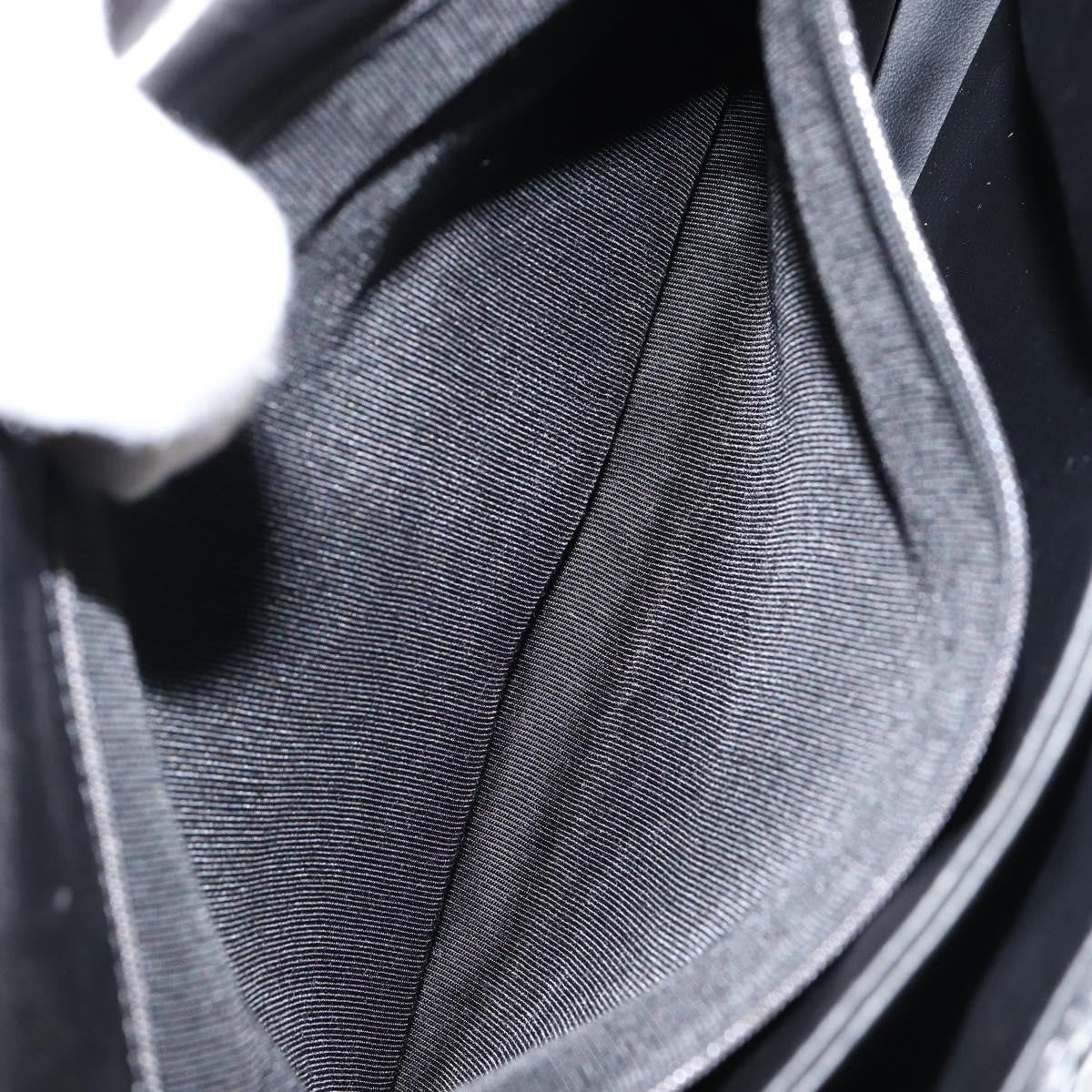 Bally Vintage Handbag Quilted Leather, BLACK, LEATHER, Handbag