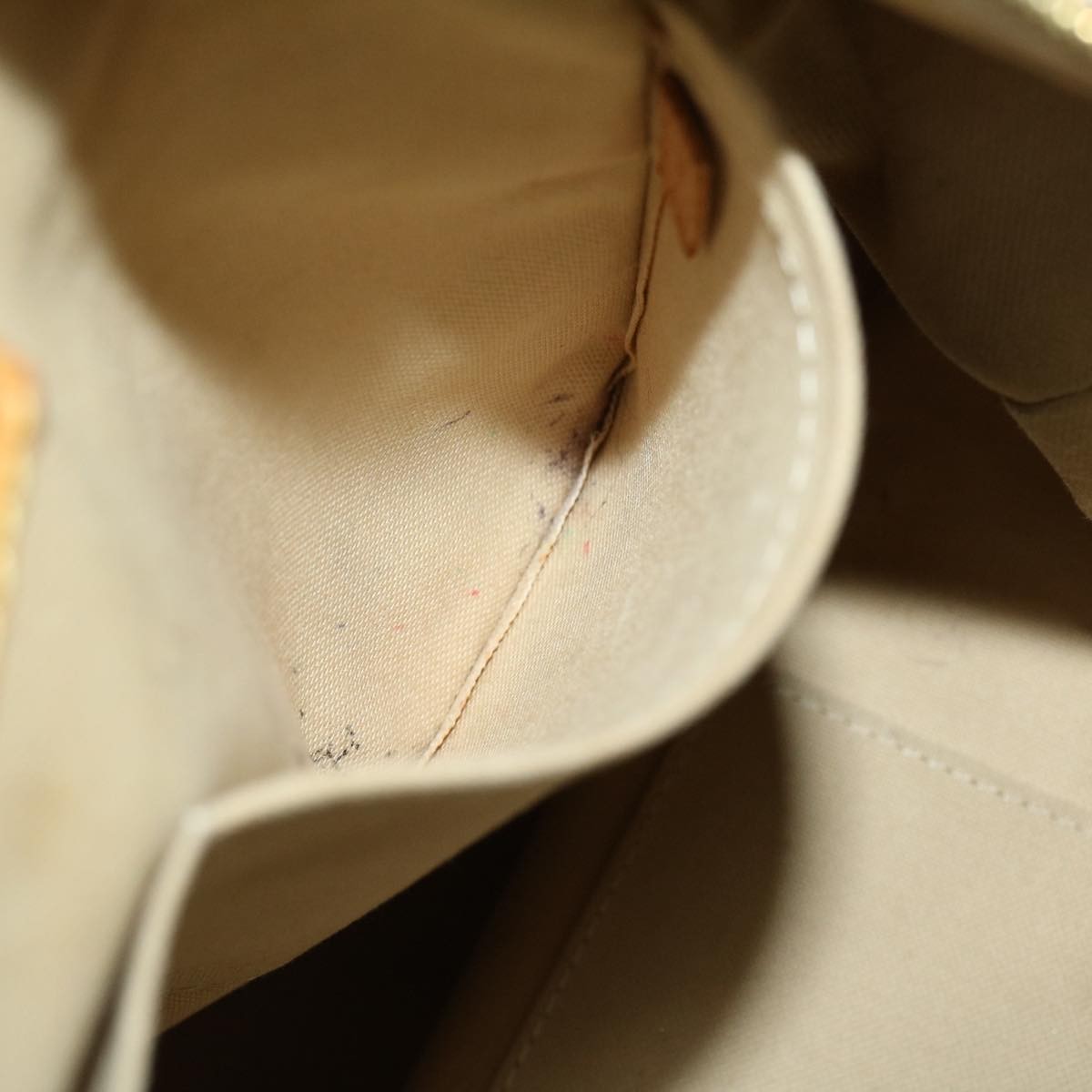 Louis Vuitton Riviera Handbag Damier, WHITE, CANVAS, Handbag