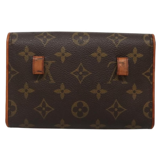 Louis Vuitton Florentine Waist Bag Monogram Canvas, BROWN, CANVAS, Travel bag