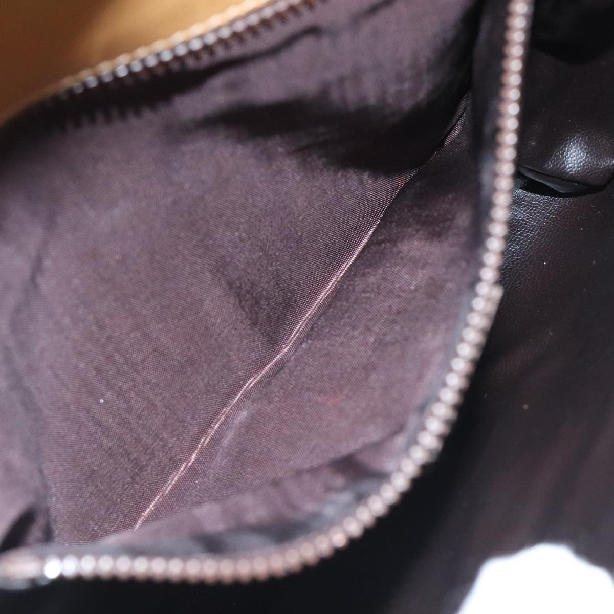 Celine Macadam Shoulder Bag Canvas, BEIGE, CANVAS, Shoulder bag