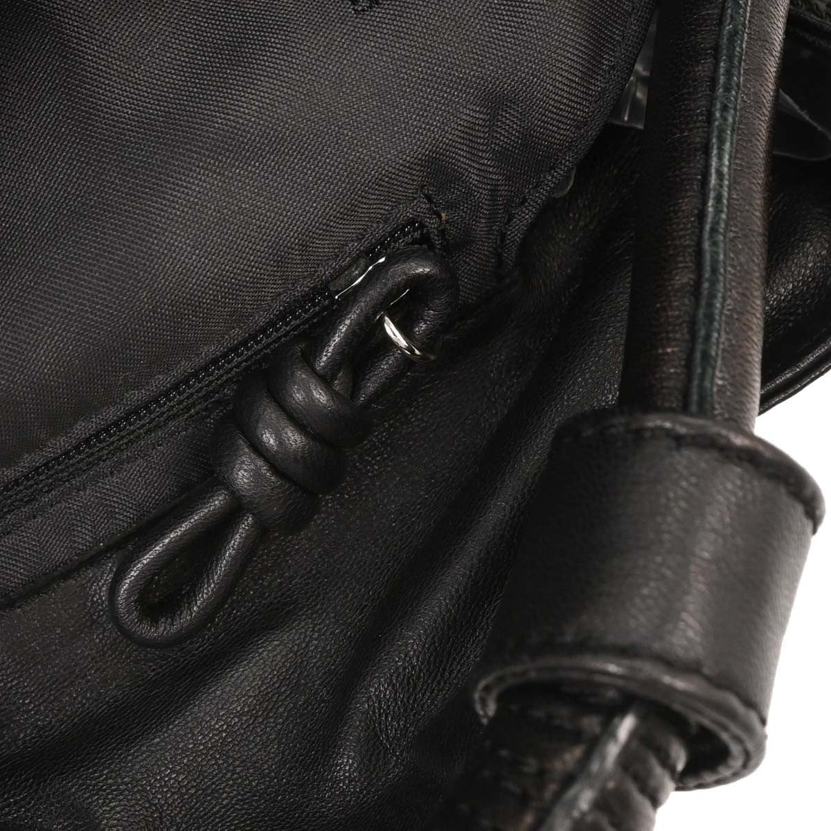 Loewe Anagram Logo Nappa Aire Hand Bag Leather, BLACK, LEATHER, Handbag