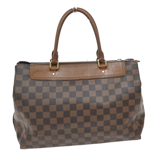 Louis Vuitton Greenwich Bag Damier, BROWN, CANVAS, Bag