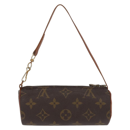 Louis Vuitton Papillon Pochette Monogram Canvas, BROWN, CANVAS, Clutche & pouche