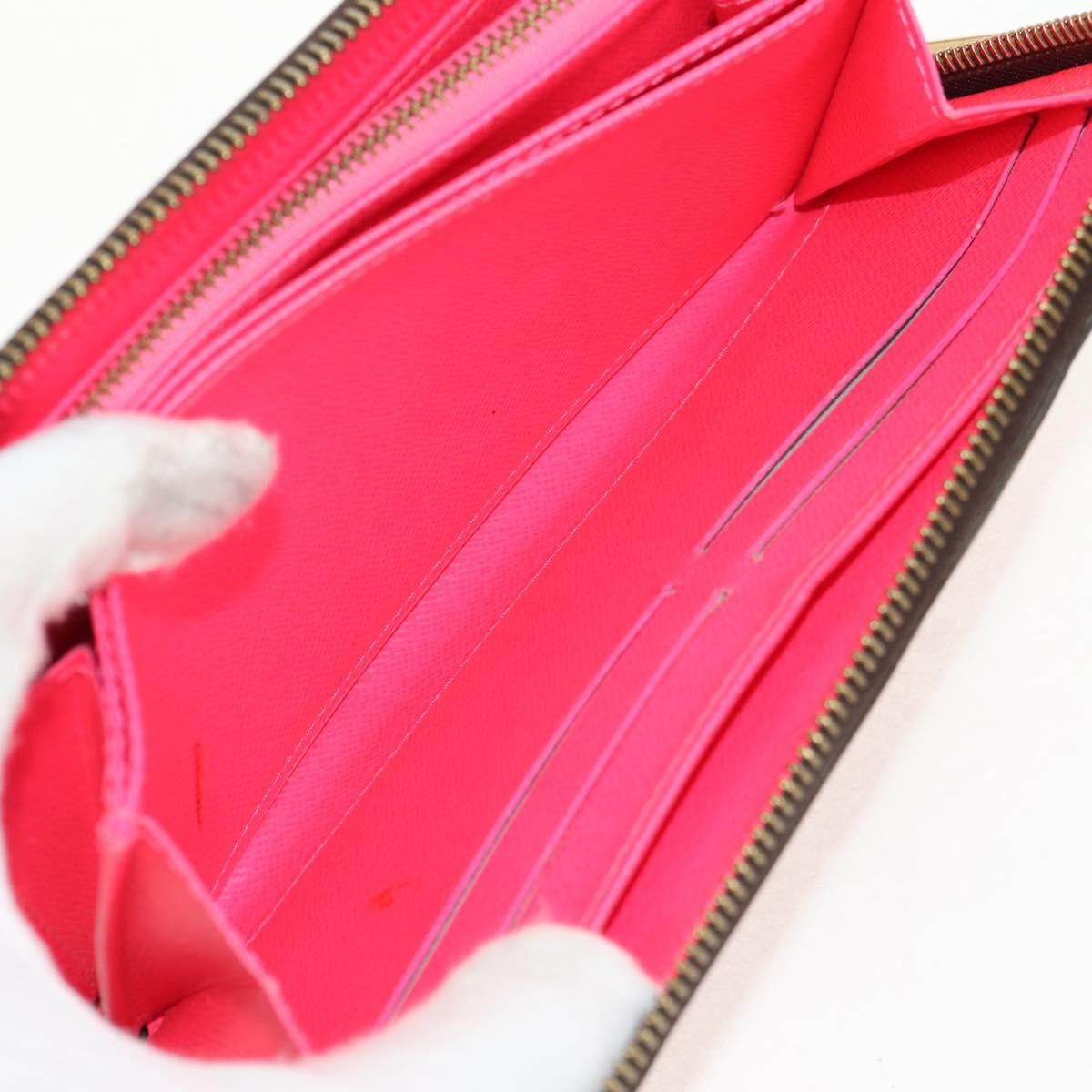Louis Vuitton Zippy Wallet NM Monogram Graffiti, PINK, CANVAS, Wallets