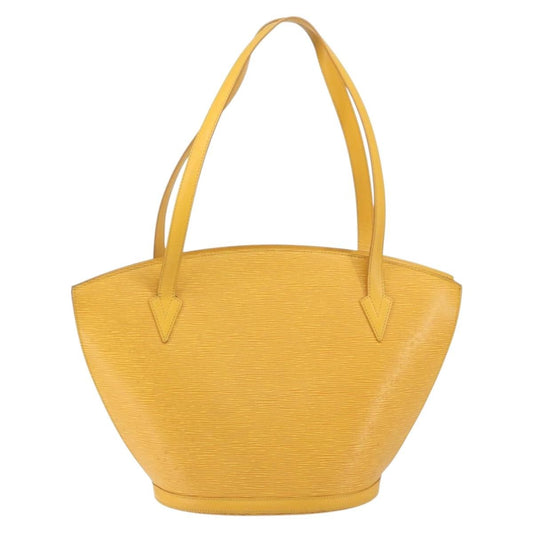 Louis Vuitton Saint Jacques Handbag Epi Leather, YELLOW, LEATHER, Handbag