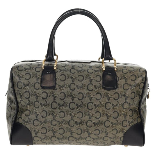 Celine C Sulky Boston bag Canvas, NAVY, CANVAS, Travel bag