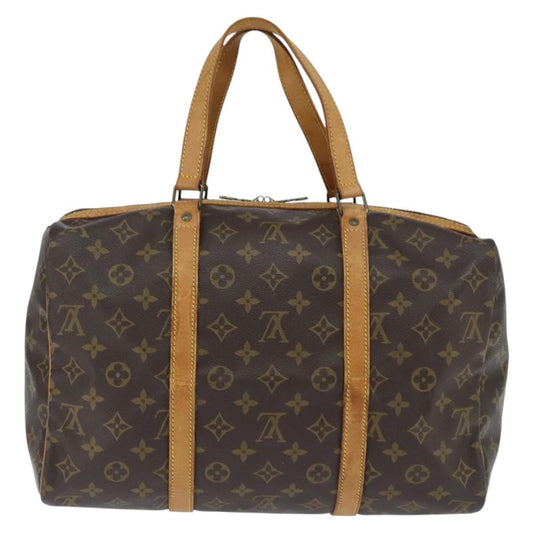Louis Vuitton Sac Souple Handbag Monogram Canvas, BROWN, CANVAS, Travel bag