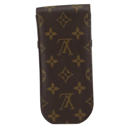 Louis Vuitton Etui à lunette Canvas, BROWN, CANVAS, Wallets