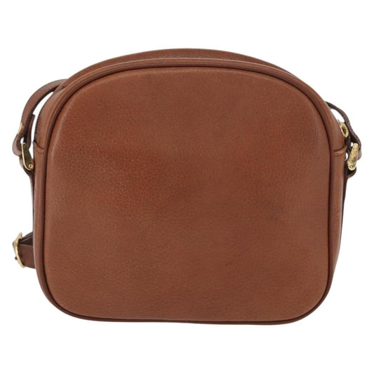 Burberry Vintage Shoulder Bag Leather, BROWN, LEATHER, Shoulder bag