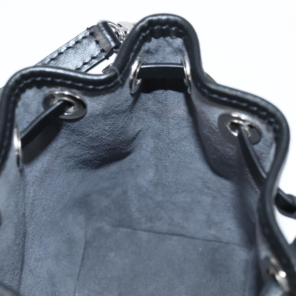 Louis Vuitton Noe NM Handbag Monogram Jacquard Denim, BLACK, CANVAS, Shoulder bag